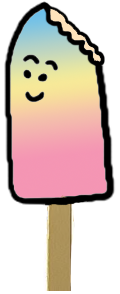 Pastel Popsicle Clip Art Illustration